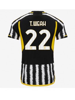 Moški Nogometna dresi replika Juventus Timothy Weah #22 Domači 2023-24 Kratek rokav